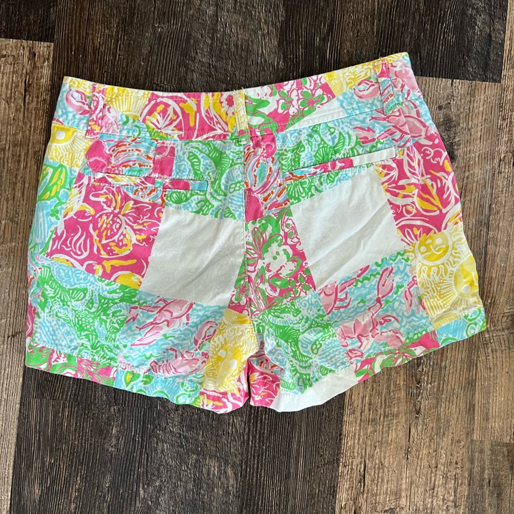 Lilly Pulitzer Maine State Patchwork Callahan Sho… - image 2